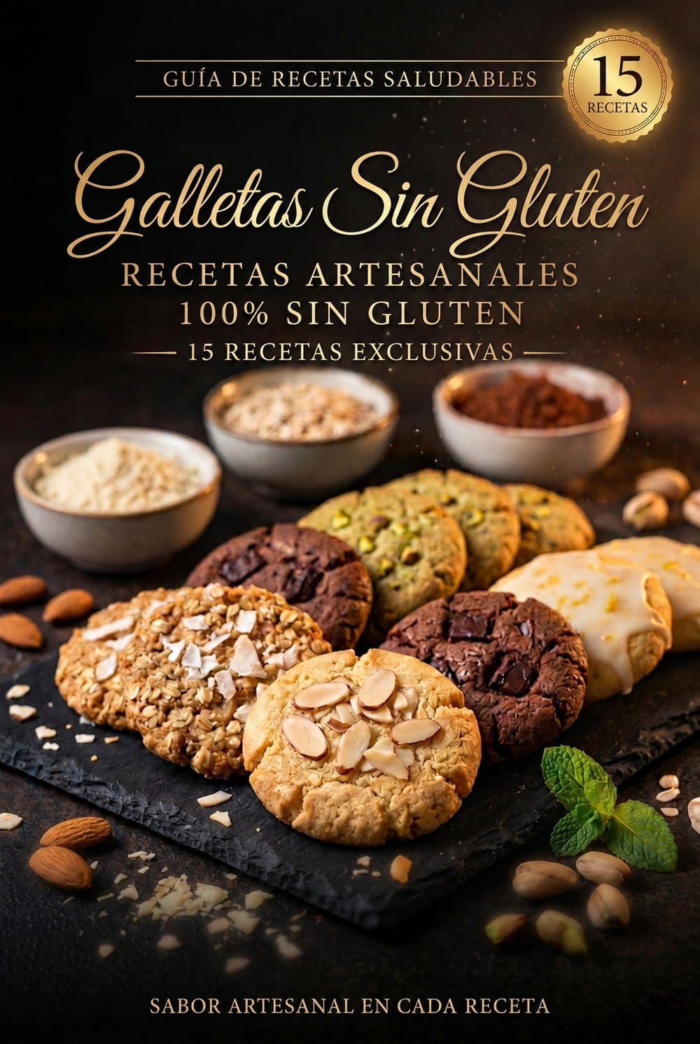 Recetario de galletas sin gluten